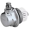 Caleffi 507721 AERCAL Tappo per Radiatori 1 1/4'' M Sinistro con Valvola di Sfogo Aria