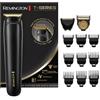 Remington Rasoio Elettrico Multiuso - 2in1: Regolabarba e Tagliacapelli - Rifinitore di precisione T, 9 pettini accessori 1,5-25 mm + pettine accessorio regolabarba regolabile, T Series MB7050
