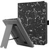 HGWALP Custodia universale per 6-7 pollici eReaders, Folio Stand Cover con cinturino compatibile con Kindle Paperwhite/Colorsoft/Kobo/Tolino/Pocketbook/Sony 6 6.8 7 E-Book Reader-COS