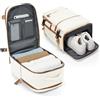 BJLFS Zaino Ryanair 40x30x20 Bagaglio A Mano 40x30x20 Zaino Viaggio Donna | Zaino 40x30x20 Ryanair con Tasca Antifurto Borse da Cabina per Wizzair Zaini Casual Impermeabile Zaino Portabili da 16pollici