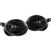SPUFKGE Faro Fendinebbia 2 Fari Fendinebbia A LED Diurna Angel Eye DRL Per VW Per Golf Per Jetta 6 Per Tiguan 5N Per Touran Per Maggiolino Per EOS Per Caddy(Bianco)