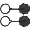 LVYXON Tappo serbatoio carburante compatibile per Kawasaki 51048-2078, adatto a KBL23A KBL26A KBL34A, specifiche OEM, installazione rapida, nero (2 pezzi)