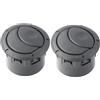 VHEUHZ 2x Cruscotto Presa Aria Griglia Riscaldatore Copertura compatibile con Renault Dacia Logan Sandero Master 3 Movano Duster 8200212480