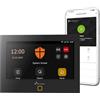 NIVIAN Sistema di Allarme Casa WiFi + GSM 4G con Schermo Touch - Kit Antifurto Wireless per Casa e Ufficio, App Tuya, Notifiche SMS e Chiamate, Sirena e Sensori