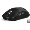 MAMBASNAKE X ATTACK SHARK X8SE 55g Mouse da gioco wireless ultraleggero con nastro adesivo-25000 DPI,sensore PAW3311,Tri-Mode BT/2.4G/USB-C,80 milioni di clic,500mAh,driver web, per Win/Mac-Nero