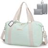 BAGZY Borsa Parto Ospedale Mamma Borsone Neonato Ospedale Borsone da Viaggio 25L Borsoni da Viaggio Impermeabile Borsa Maternità Bagaglio a Mano per Weekend Sportiva Palestra Cabina Uomo Donna Verde