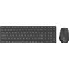 Rapoo 9700M Draadloze multimode Blade Combo Compact Set, QWERTY US - Donkergrijs