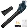 tivekeo Soffiatore senza fili, compatibile con Bosch Professional 18 V, batteria GBA/CORE/Procore/AMPShare, 18 V, 6 velocità, soffiatore elettrico senza spazzole, per la cura del prato, giardino