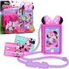 Minnie Set da gioco cellulare di Minni Parla con me Disney Junior, effetti luminosi e sonori, giocattoli per bambini dai 3 anni in su di Just Play