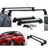 MENABO BARRE PORTATUTTO NISSAN NOTE ANNO 2016+PORTASCI 4 PAIA ALLUMINIO 2 SERRATURE