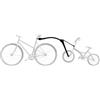 Peruzzo 304 barra da traino bici bimbo Trail Angel Nero preassemblata Roma Afs