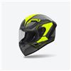 AIROH HELMET Casco moto scooter Integrale CONNOR DUNK Nero Giallo opaco AIROH ECE 2206