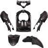 La Ciclomoto Kit 6 carene nero opaco PIAGGIO LIBERTY 50 125 150 IGET 2015 2023 o.r. 1B0013396