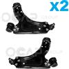 Ocap Coppia Kit 2x Braccio Oscillante Anteriore Opel Meriva A Space Wagon X03 1.4 16V
