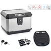GIVI Bauletto Givi in Alluminio Alpina 44 Litri completo di piastra universale