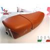 DIEFFE SELLA 2011 LUNGA VESPA PX 125 150 MARRONE ELITE TRICOLORE