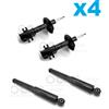 Ocap Kit Completo 4 Ammortizzatori Fiat Seicento 600 187 187AXB 0.7 0.9 1.1 40kW 54CV