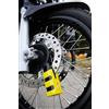 ABUS BLOCCA DISCO 77 GRANIT SLEDG GRIP YELLOW MOTO SCOOTER ABUS
