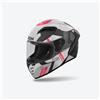 AIROH HELMET Casco moto scooter Integrale CONNOR OMEGA Nero Bianco Rosso opaco AIROH ECE 2206