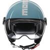 MOMO DESIGN Casco moto jet MOMO DESIGN FGTR CLASSIC E2206 Azzurro cielo / bianco