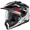 Nolan Casco crossover Nolan N70-2 X Bungee N-com bianco lucido nero 039