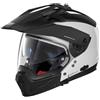 NOLAN Casco crossover Nolan N70-2 X SPECIAL N-com BIANCO Lucido METAL WHITE