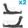Ocap Coppia Kit 2x Braccio Oscillante Braccetto Sospensione Fiat Panda 169 1.4 Ocap