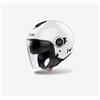 AIROH HELMET Casco jet Airoh Helyos Color doppia visiera bianco lucido ECE2206