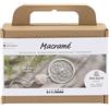 Creativ Mini Craft Kit Macramé, light rose, white, 1 pack