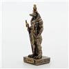 Veronese Design Sobek, statuetta in miniatura dipinta a mano con finitura bronzata del dio egizio del Nilo, 9 cm