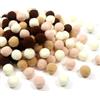 TOAOB THE ONE AND ONLY BABY TOAOB 200 Pezzi 20 mm Pompon Colorati per Lavoretti Serie Caffè Piccoli Pompom Mini Palline Di Feltro per Cucito Fai Da Te Decorazioni Festa Artigianato