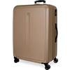 ROLL ROAD Cambogia Valigia media grigia 48 x 68 x 27 cm Rigida ABS Chiusura a combinazione laterale 72 L 3,8 kg 4 ruote doppie