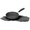 KASANOVA Piccola padella antiaderente monoporzione 16 cm di diametro, linea Petra Dark