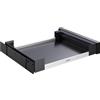 BLANCO Flat Drawer 60 porta a battente | plastica, alluminio, lamiera d'acciaio di colore nero | 60 armadietti | stoccaggio di accessori per lavello, utensili per la pulizia, rotoli per sacchetti