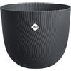 Elho Sereh Round 60cm Vasi per Piante - Anthracite | ∅ 59 x A 50.6 cm | Adatto per uso interno ed esterno | Plastica riciclata al 100%