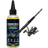 Generico Olio per Mulinelli di Pesca 100ml Lubrificante Detergente Antiruggine Con