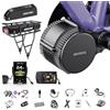BAFANG Motore Centrale Kit Conversione Bici Elettrica BBS01B BBS02B BBS-HD