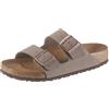 Birkenstock 151211 Arizona stone, Birkibuc PIANELLE Uomo, Stone EU 46