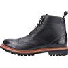 Cotswold Rissington Commando Stivali da Uomo in Pelle Nera - EUR 44
