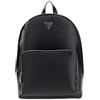 GUESS zaino per il tempo libero con scomparto per laptop Milano Backpack Black nero