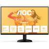 AOC MONITOR 27 LED IPS QHD 16:9 1MS 300 CDM, DP/HDMI