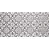Baroni Home Tappeto Cucina Antiscivolo in Vinile, Passatoia Lavabile Resistente Maioliche Grigio, 120x60 cm