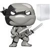 Funko POP Teenage Mutant Ninja Turtles - Leonardo (PX Previews Exclusive) Figura in vinile Chase Funko in bianco e nero (Bundled con custodia protettiva compatibile), multicolore, 9,5 cm