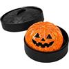 Generisch Halloween Dumpling Squishy con Vaporiera, Gigante Glitter Ravioli Squishy per Adulti e Bambini, Giocattolo Antistress Morbida Pallina Antistress, Palla per ufficio, scuola e viaggi