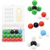 Surplex Kit Chimica Modello Molecolare, Modello Molecolare Di Chimica Organica E Inorganica, Adatto Per L'Insegnamento Scolastico E Gli Esperimenti (40 Pezzi Kit)