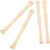 Mikinona 4pezzi Mini Casa Colonne Romane Modellini in Legno Accessori Per Case Delle Bambole Mini Pilastri Decorativi Per Micro Scene e Paesaggi
