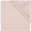 Jollein Lenzuolo con angoli elasticizzati in jersey, rosa selvatica, 70 x 140 cm, 100% cotone, lenzuolo con angoli elasticizzati, colore: rosa antico