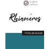 Eugène Ionesco Rhinocéros de Ionesco (fiche de lecture et analyse co (Tascabile)