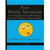 Julie Harper Print Wacky Sentences (Tascabile)