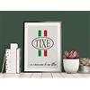 TIXE Pittura Colorata per Interni - Finitura di Alta Qualità e Resistente per Pareti e Superfici, FOREST SHADE 8588-5 4 litri